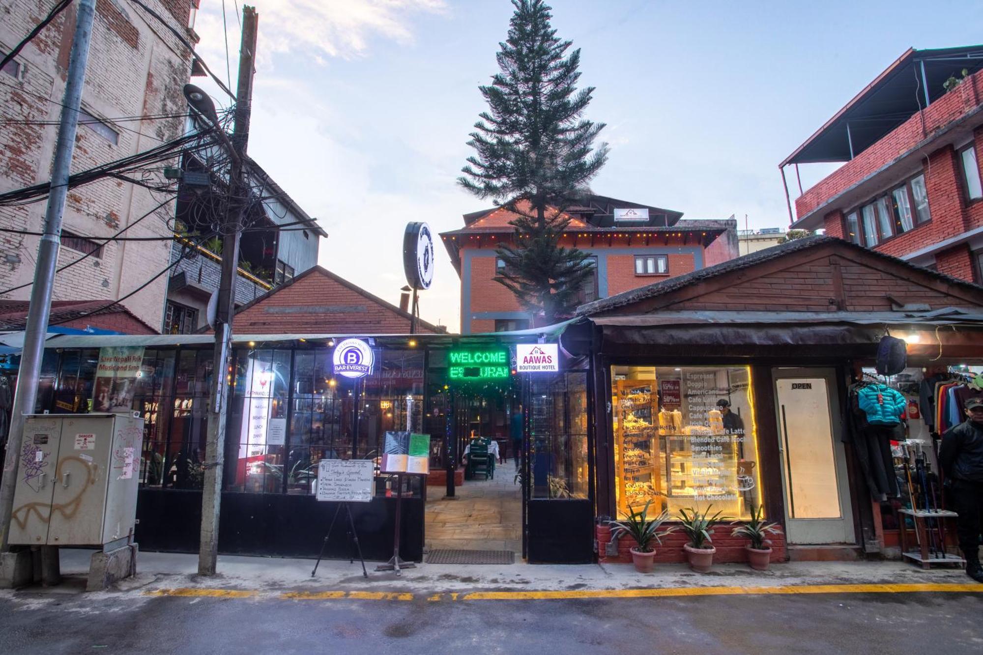 Aawas Boutique Hotel Kathmandu Exterior photo